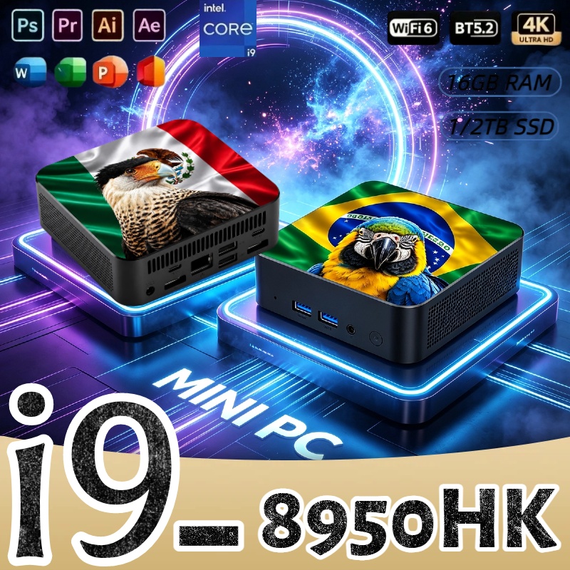 Pc Gaming Usa - ミニPC Core i9-8950HK 16GB RAM 2TB