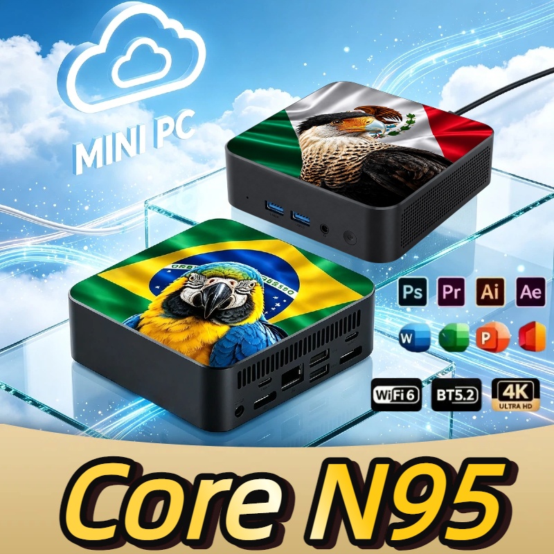 Pc Gaming Usa - 2026年最新 メキシコ ブラジル国旗デザイン 高性能インテル Core N95