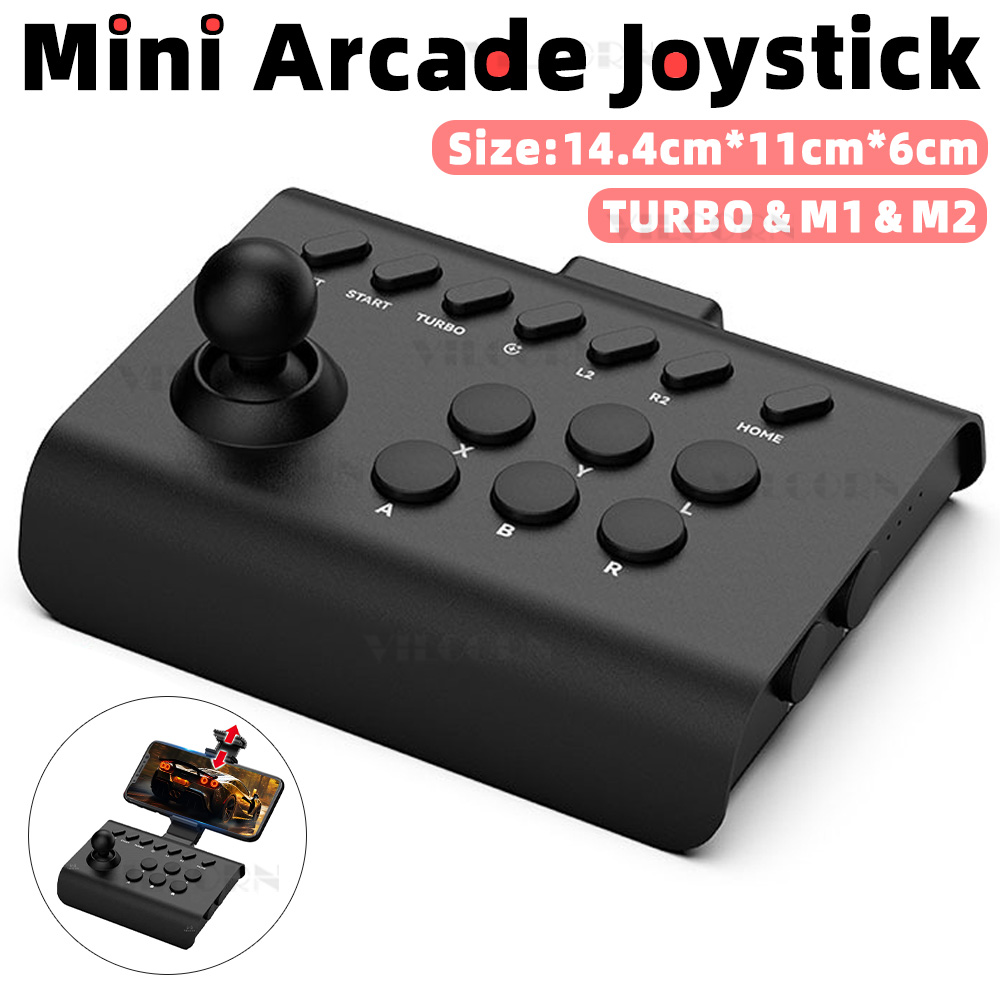 Joystick Pc Gaming - ゲーム用ワイヤレスアーケードジョイスティック,PC, Android, iOS,スイッチ,ps3,ps4,ファイティングスティック,ストリートファイター,メーム用