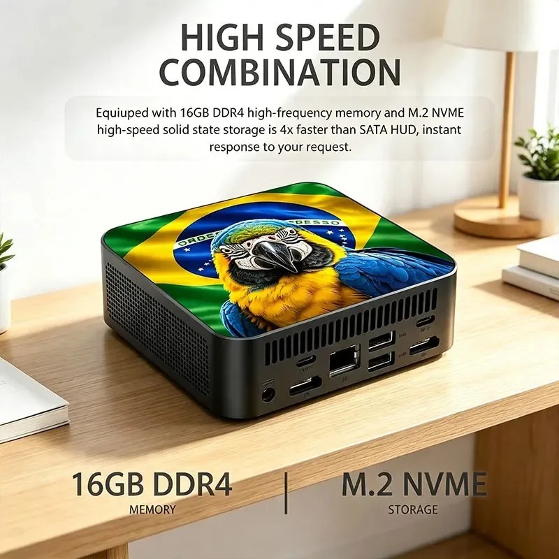 メキシコ ブラジル フラッグ ミニPC インテル N95 2 - Pc Gaming New のレビューと価格