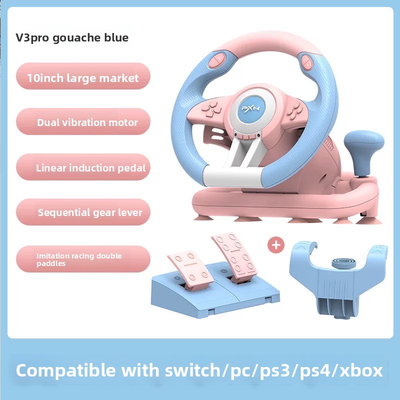 Pxn V3 Pro ゲーミングステアリングホイール 180 - Pc Gaming Xbox のレビューと価格