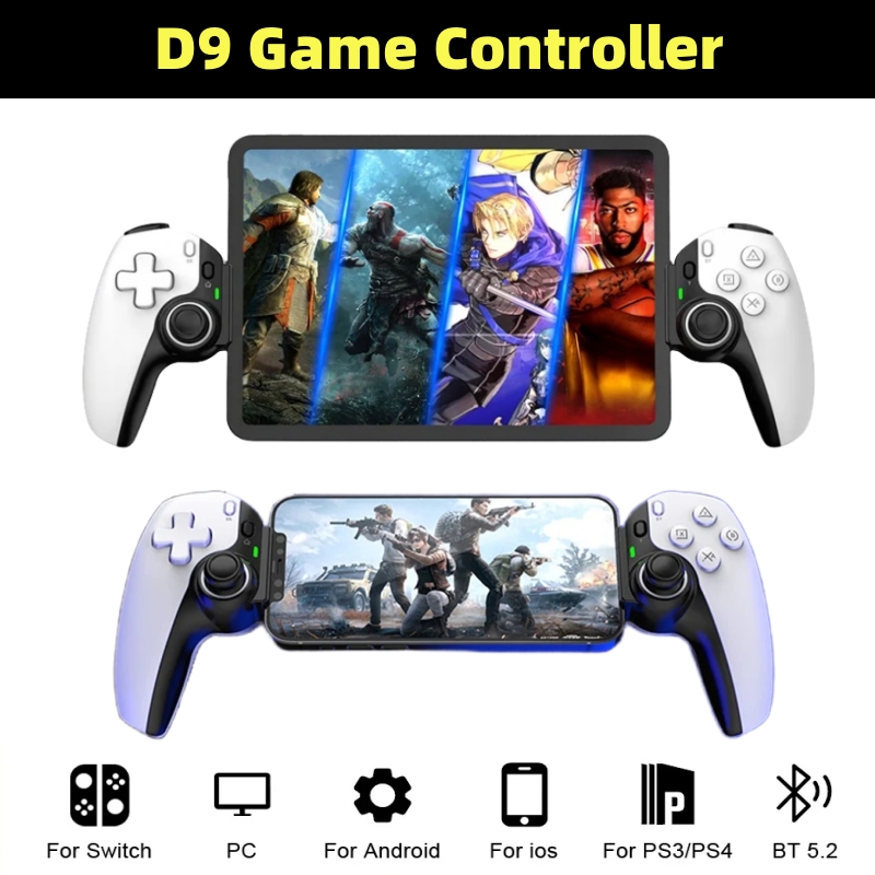 D9 タブレットコントローラーワイヤレスハンドルスイッチゲー - Pc Gaming Xbox のレビューと価格