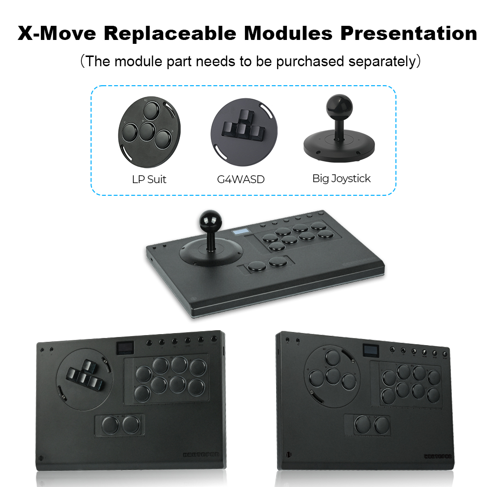 Haute42 X-Move アルミニウム合金製 レバーレス - Joystick Pc Gaming のレビューと価格