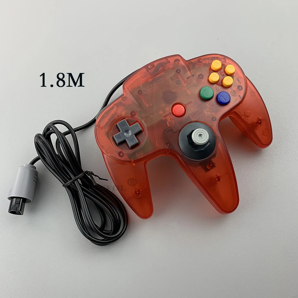 有線ゲームパッド NS 64 ホスト N64 コントローラゲ - Joystick Pc Gaming のレビューと価格