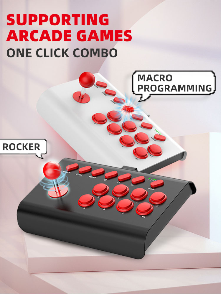 8 ボタンアーケードスティックニンテンドースイッチ & スイ - Joystick Pc Gaming のレビューと価格