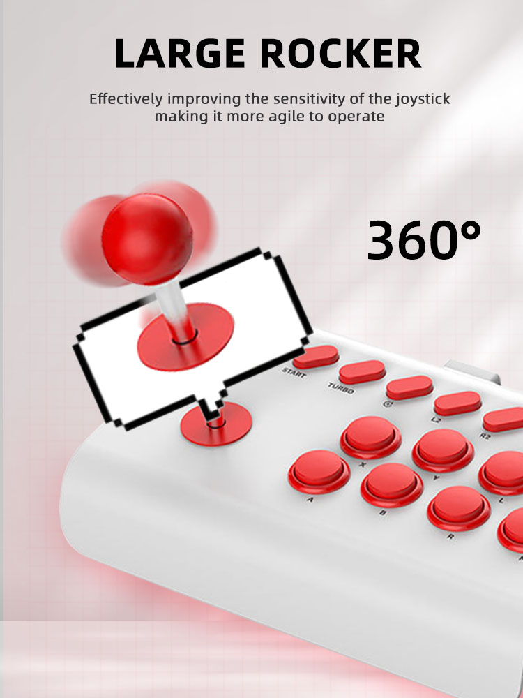8 ボタンアーケードスティックニンテンドースイッチ & スイ - Joystick Pc Gaming のレビューと価格