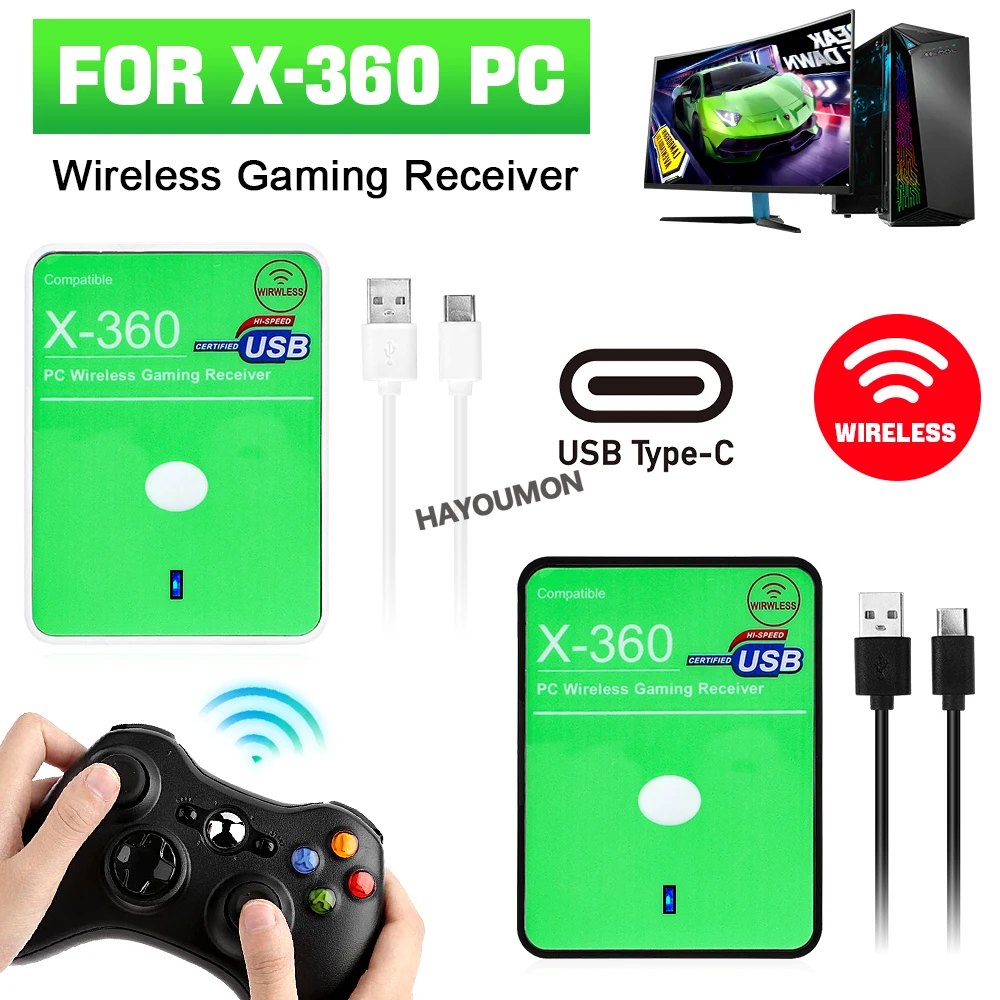 ワイヤレスゲーミングレシーバー USB コントローラー ゲー - Pc Gaming Xbox のレビューと価格