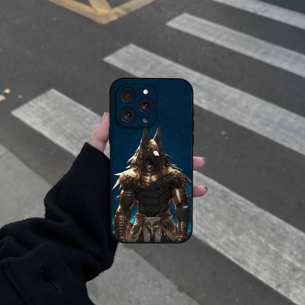 アヌビス古代エジプト神様のスマホケース iPhone 17  - Pc Gaming Egypt のレビューと価格