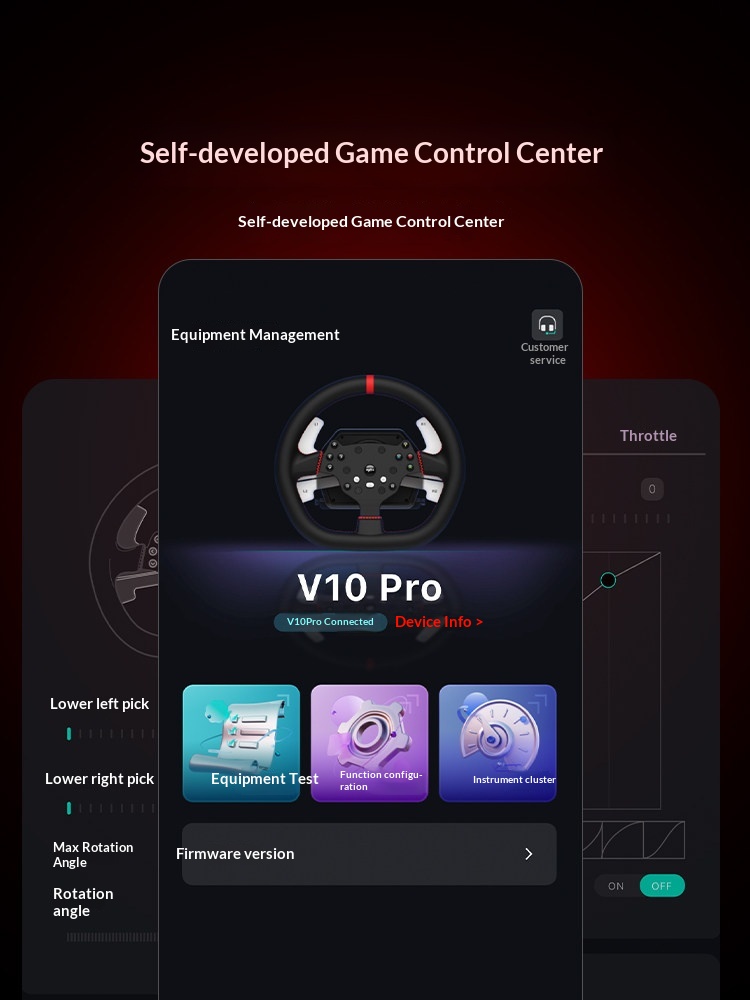 PXN V10 Pro ゲーミングカーシミュレーター レーシ - Pc Gaming Xbox のレビューと価格