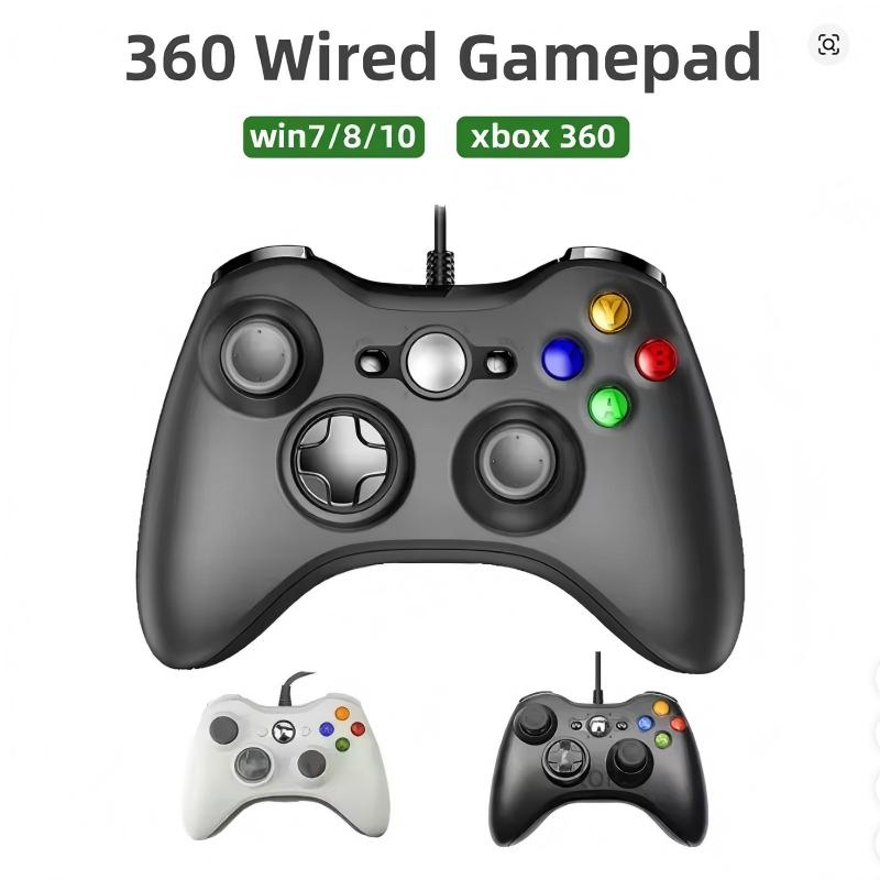 Xbox 360用有線ゲームコントローラーUSB有線ジョイス - Pc Gaming Xbox のレビューと価格
