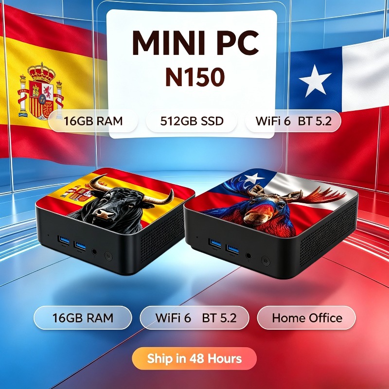 ポータブルミニPCゲーマー、インテルコアN150、16GB  - Pc Gaming Usa のレビューと価格